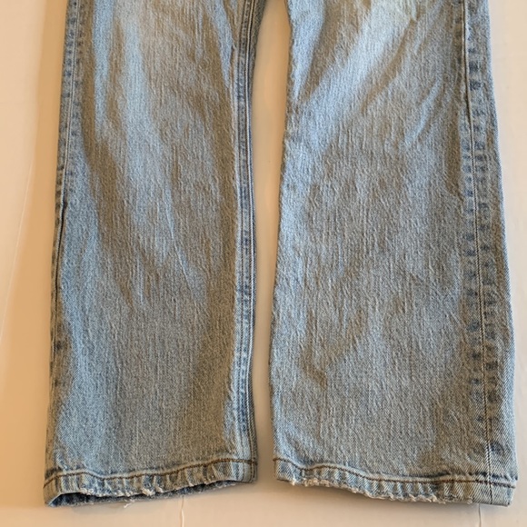 AEROPOSTALE. Blue denim jeans, distressed/rough look. Super high rise, s… - Picture 3 of 16